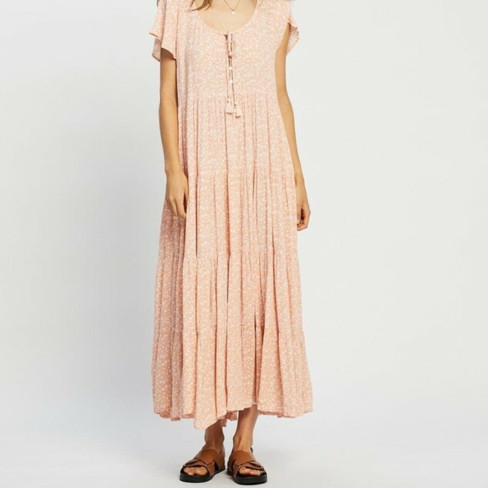 BAREFOOT BLONDE Tiered Maxi Dress - Picture 4 of 7